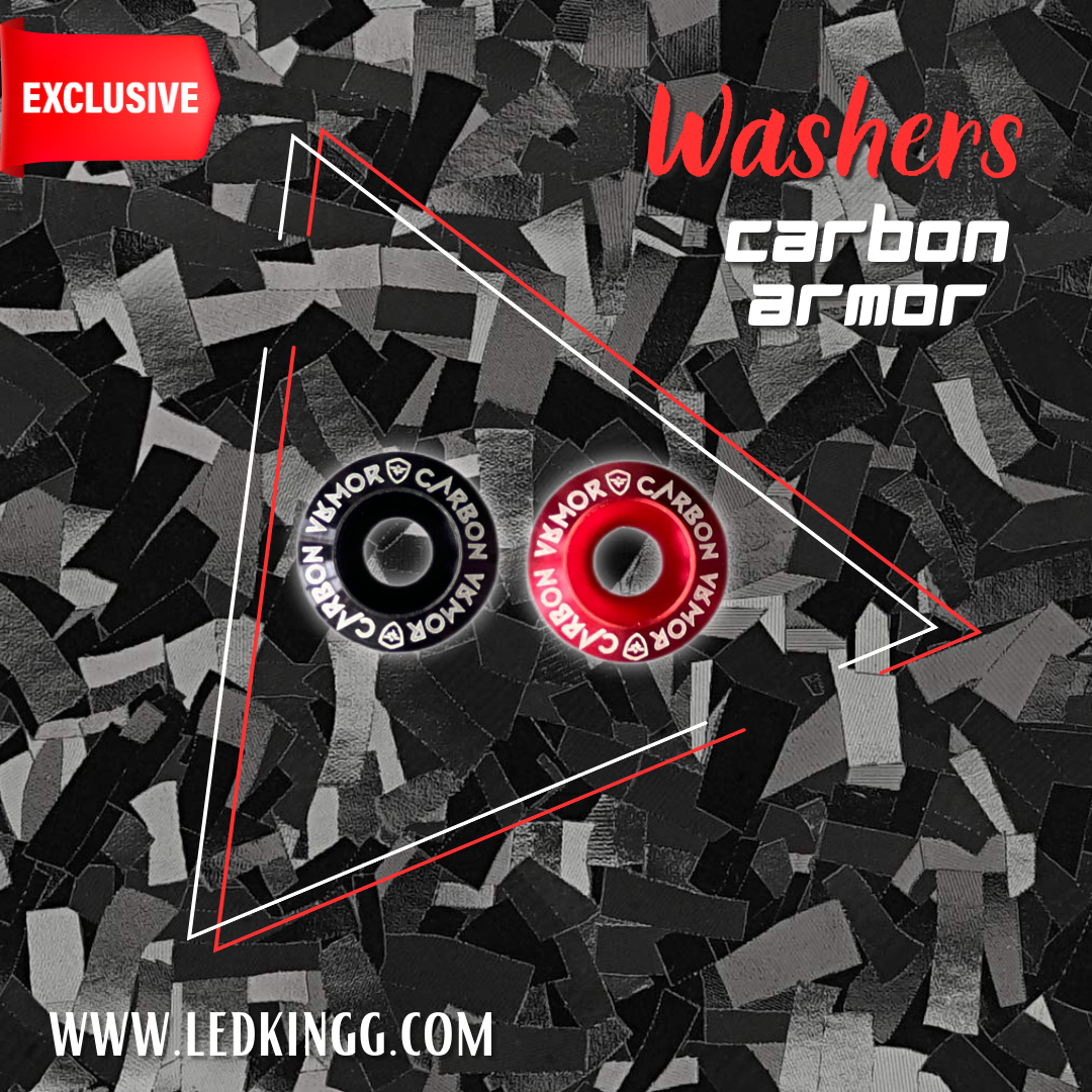 Carbon Armor Washers