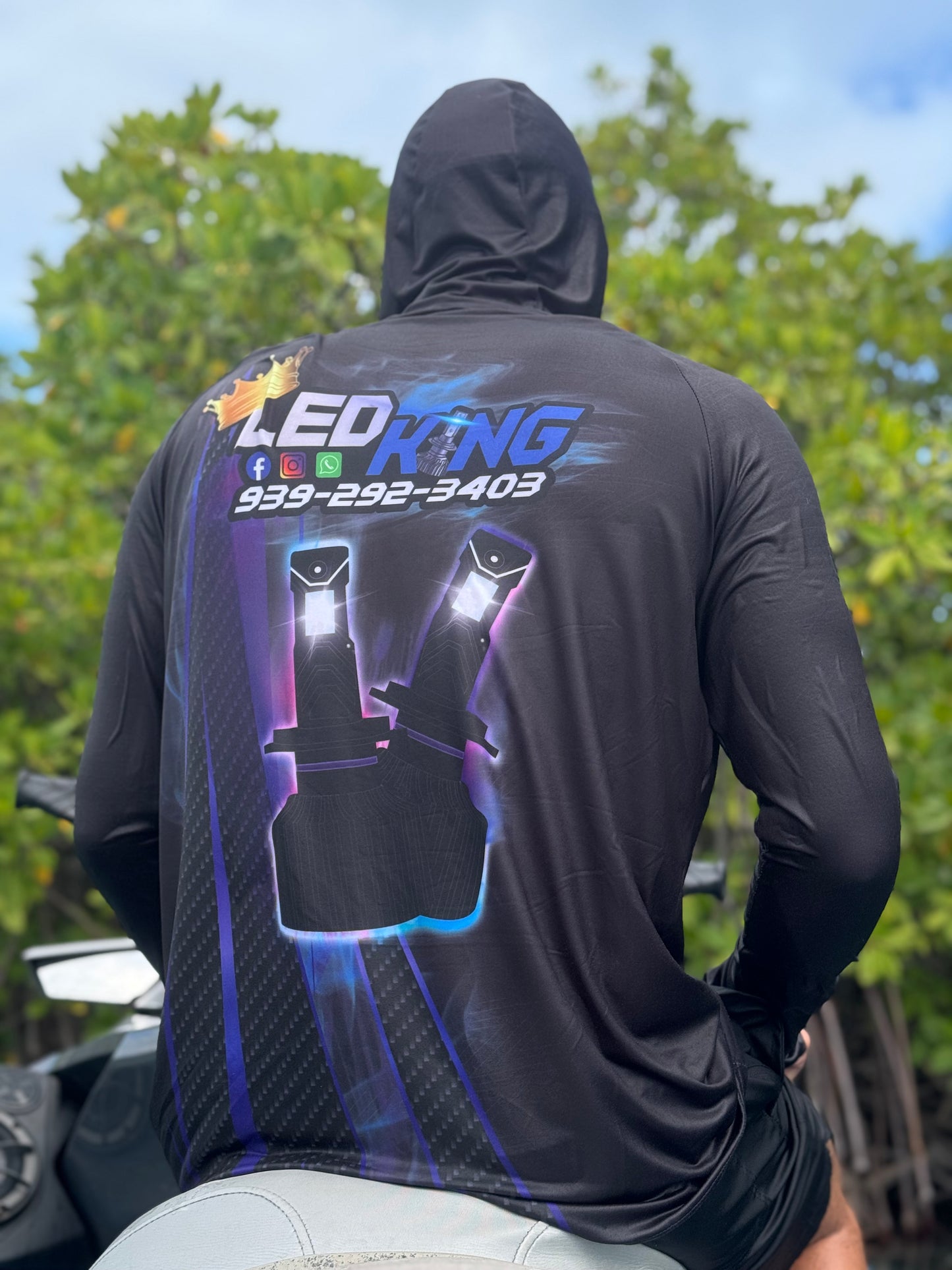 RashGuard con FaceMask Hombre